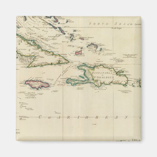 西インド諸島2 マグネット (正面)