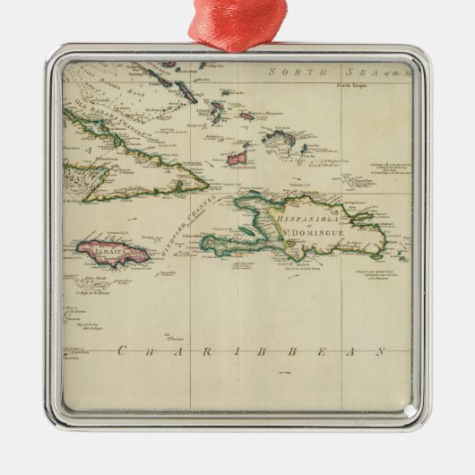 西インド諸島2 メタルオーナメント (正面)