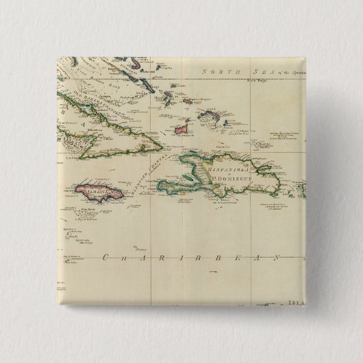 西インド諸島2 缶バッジ (正面)