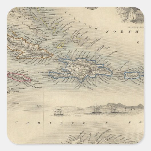 西インド諸島3 スクエアシール (正面)