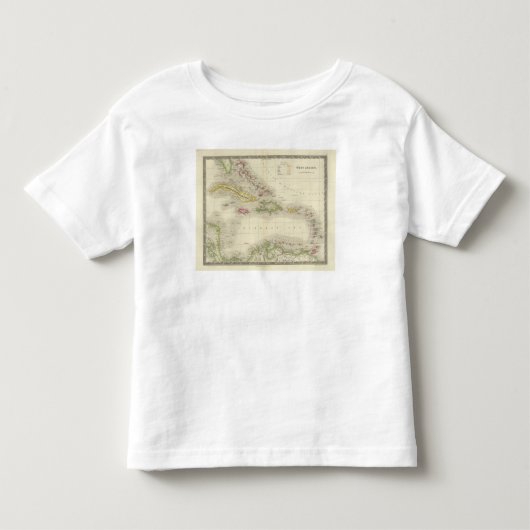 西インド諸島6 トドラーTシャツ (正面)