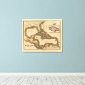 西インド諸島 キャンバスプリント (インサイチュ (ウッドフロア))