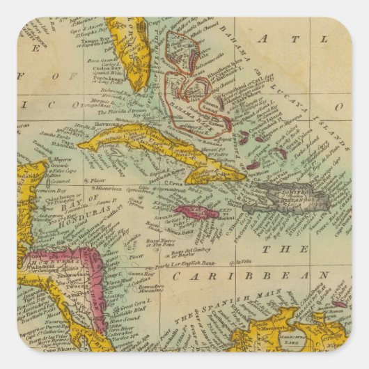 西インド諸島 スクエアシール (正面)