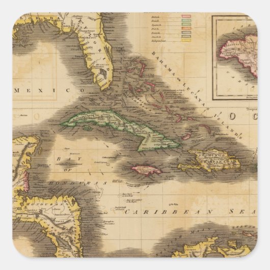 西インド諸島 スクエアシール (正面)