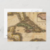 西インド諸島 ポストカード (正面/裏面)