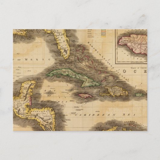 西インド諸島 ポストカード (正面)