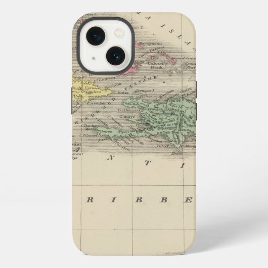 西インド諸島 9 iPhoneケース (裏面)