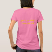 西ウェルカムオリーブ Tシャツ (裏面)