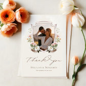 西エレガントカウボーイフローラクレスト写真スクリプト サンキューカード