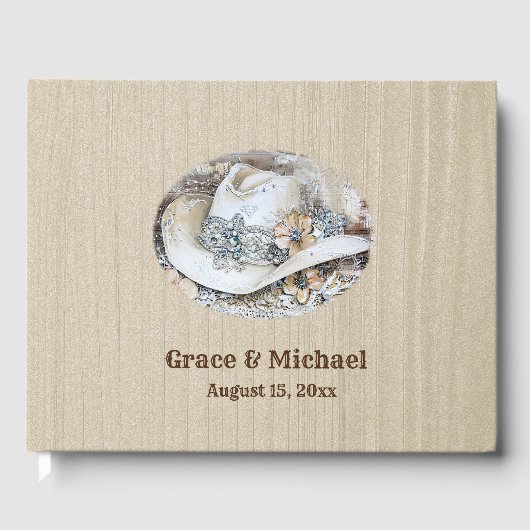 西エレガントボホ結婚の ゲストブック (正面)