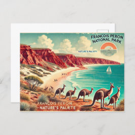 西オーストラリアのフランソワ・ペロン国立公園！ ポストカード