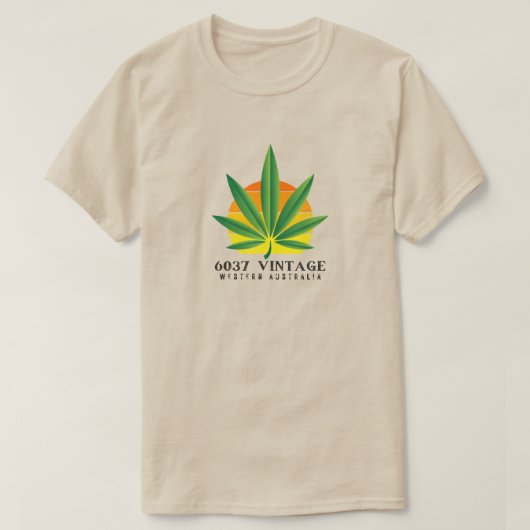 西オーストラリアの二つの岩 Tシャツ (デザイン正面)