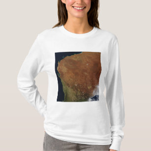 西オーストラリアの衛星眺め Tシャツ