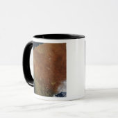 西オーストラリアの衛星観測 マグカップ (正面左)