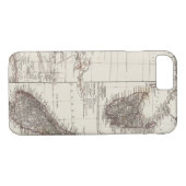 西オーストラリアタスマニアおよびニュージーランド Case-Mate iPhoneケース (裏面(横))