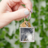 西オーストラリア上空の熱帯低気圧ローレンス キーホルダー (手)