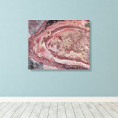 西オーストラリア州スパイダークレーター キャンバスプリント (インサイチュ (ウッドフロア))