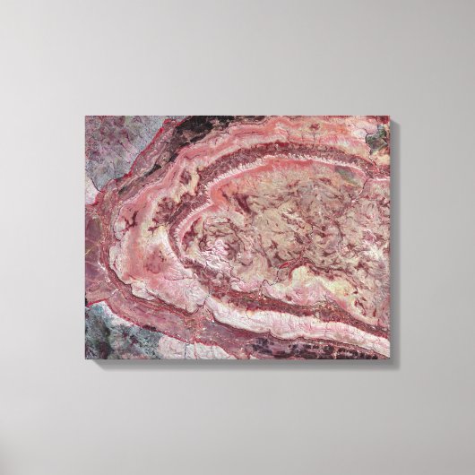 西オーストラリア州スパイダークレーター キャンバスプリント (正面)