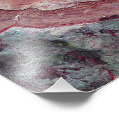 西オーストラリア州スパイダークレーター フォトプリント (角)