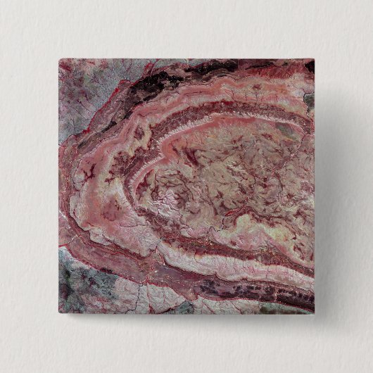 西オーストラリア州スパイダークレーター 缶バッジ (正面)