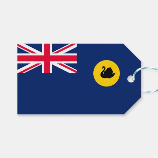 西オーストラリア州国旗 ギフトタグ (正面(横))