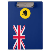 西オーストラリア州国旗 クリップボード (正面)