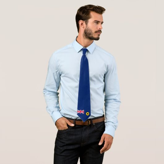 西オーストラリア州国旗 ネクタイ (インサイチュ)