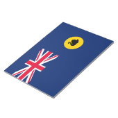 西オーストラリア州国旗 ノートパッド (アングル)