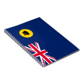 西オーストラリア州国旗 ノートブック (右側)