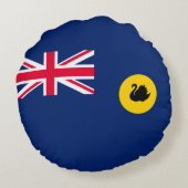 西オーストラリア州国旗 ラウンドクッション (裏面)