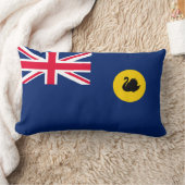 西オーストラリア州国旗 ランバークッション (ブランケット)