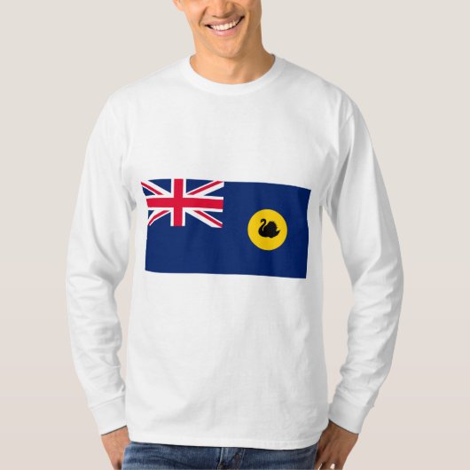 西オーストラリア州国旗 Tシャツ (正面)