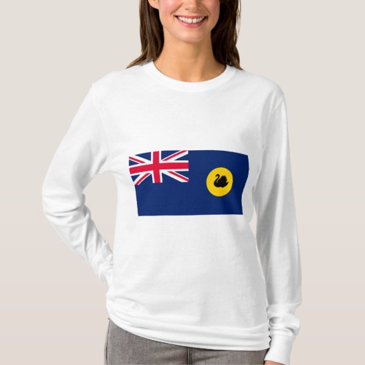 西オーストラリア州国旗 Tシャツ (正面)