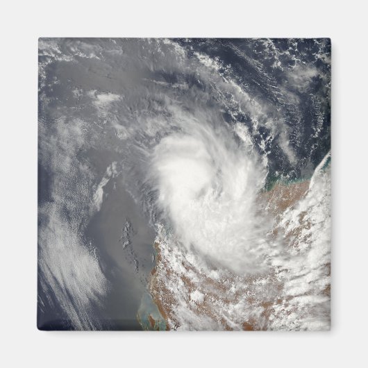 西オーストラリア沖のサイクロン・ドミニク マグネット (正面)