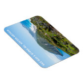 西オーストラリア沿岸の崖の自然風景 マグネット (右側)