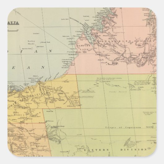 西オーストラリア スクエアシール (正面)