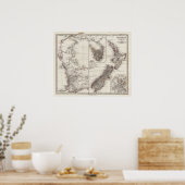 西オーストラリア・タスマニアとニュージーランド ポスター (キッチン)