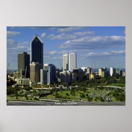 西オーストラリア・パース ポスター (正面)