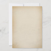 西カウグリルバースデーパーティーサンキューカード 招待状 (裏面)