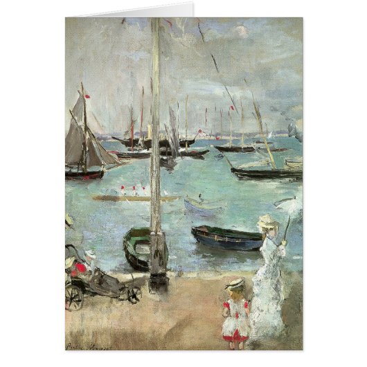 西カウズ、ワイト島by Berthe Morisot (正面)