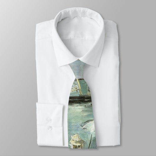 西カウズ、ワイト島by Berthe Morisot ネクタイ (タイ)
