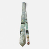 西カウズ、ワイト島by Berthe Morisot ネクタイ (正面)
