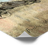 西カウズ、ワイト島by Berthe Morisot ポスター (角)