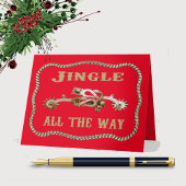 西カウボーイはクリスマス中ずっとジャングルを吹き飛ばす カード