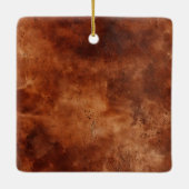 西カウボーイオンホース セラミックオーナメント (裏面)