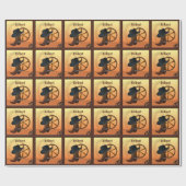 西カウボーイカスタムギフトラップ ラッピングペーパー (フラット)