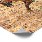 西カウボーイカントリー乗馬 ポスター (角)