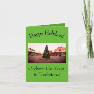 西カウボーイクリスマスカード シーズンカード