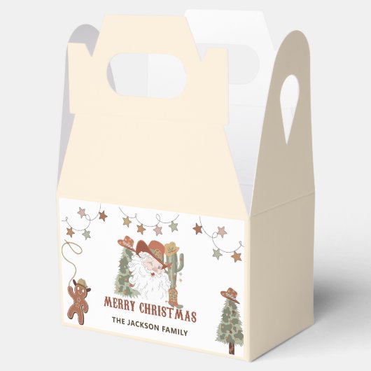 西カウボーイクリスマスパーティー フェイバーボックス (オープン)