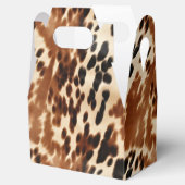 西カウボーイクリームブラウンブラックコウィド フェイバーボックス (オープン)